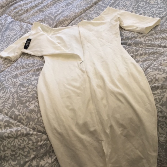 Lulus girl can’t help it ivory midi dress - Picture 8 of 8